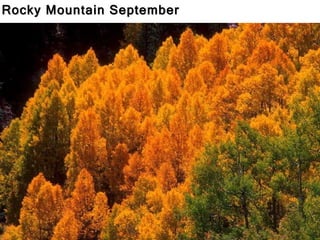 Rocky Mountain September 