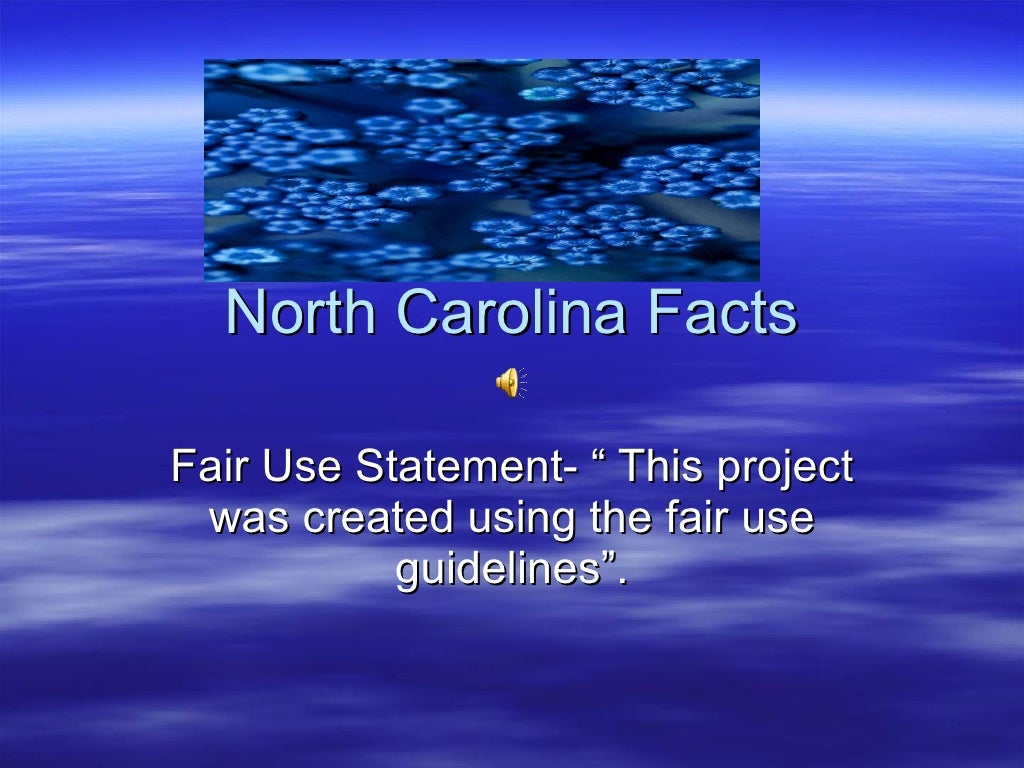 North Carolina Facts 2