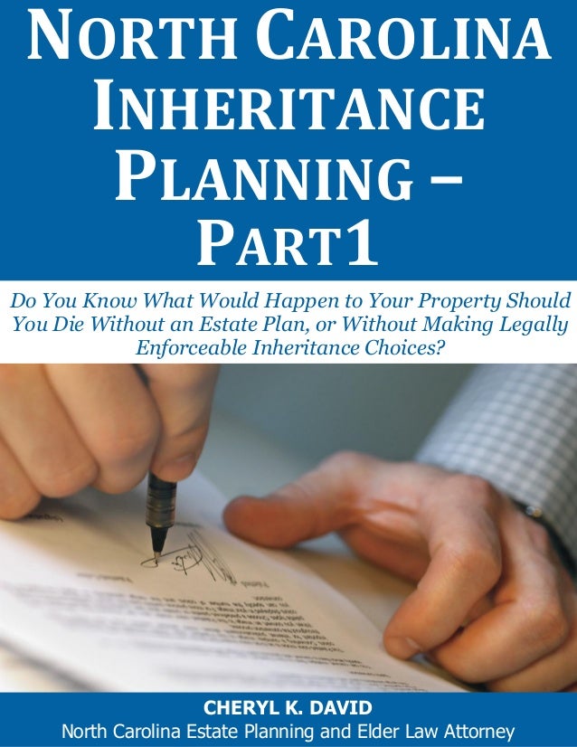 North Carolina Inheritance Planning Part1