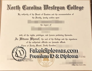 North Carolina Wesleyan College degree