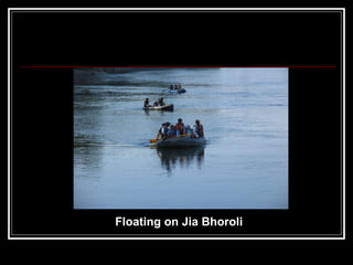 Floating on Jia Bhoroli 