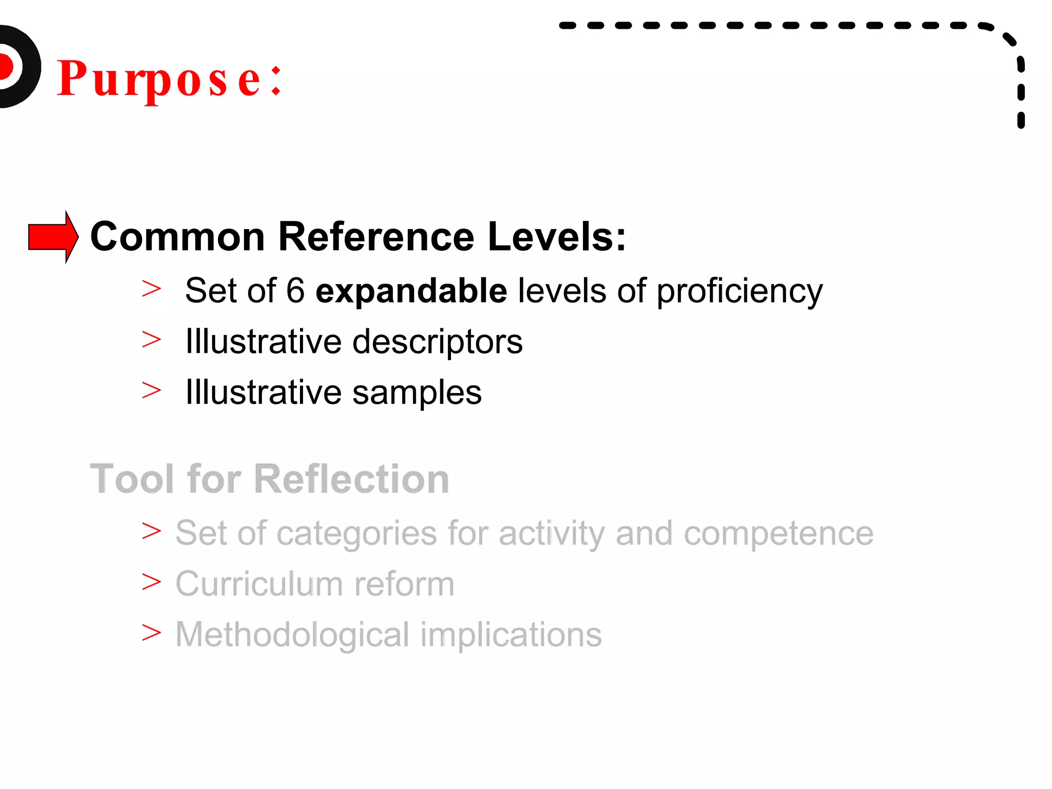 The Common European Framework of Reference: Levels and Criteria | PPT