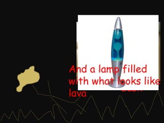 And I toppled onto the carpet in a strange room With a… Bed And a desk And a lamp filled with what looks like lava