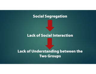 Consequences of Conflict
in
Northern Ireland
 