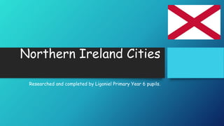 Northern Ireland Cities
Researched and completed by Ligoniel Primary Year 6 pupils.
 