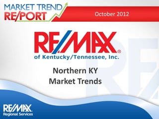 October 2012




 Northern KY
Market Trends
 