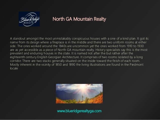 Realty Company In North Ga Mountain Blue Ridge Realty