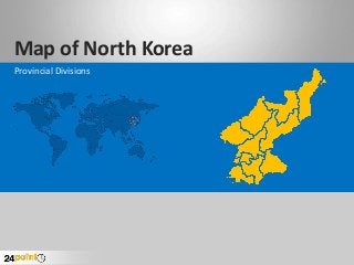 Map of North Korea
Provincial Divisions
 