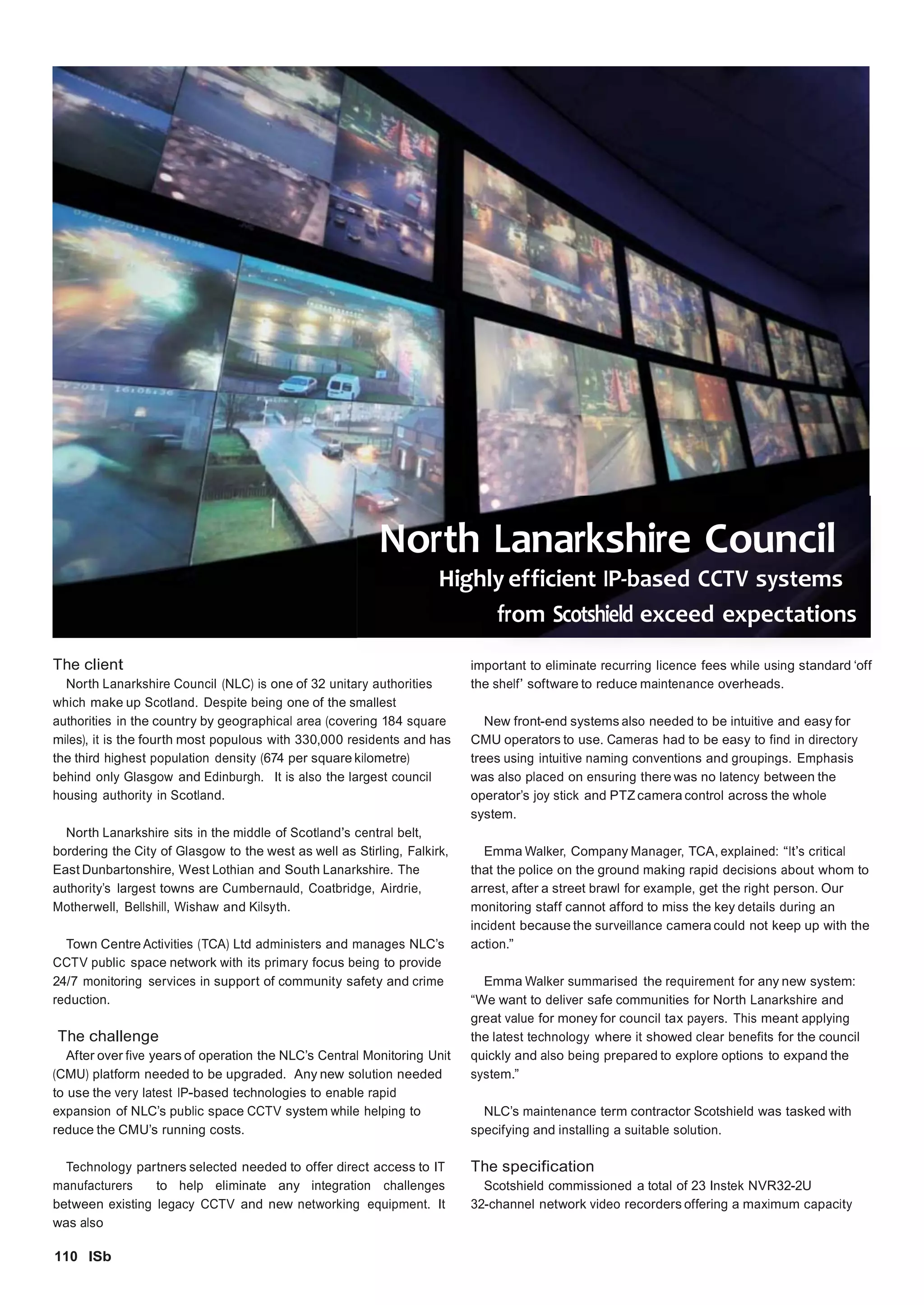 North lanarkshire council case study | PDF