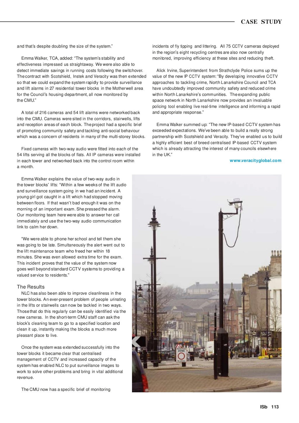 North lanarkshire council case study