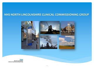 NHS NORTH LINCOLNSHIRE CLINICAL COMMISSIONING GROUP
1
 