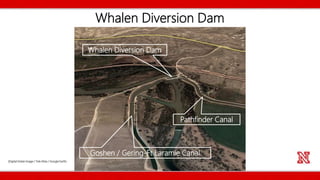 Whalen Diversion Dam
Pathfinder Canal
Whalen Diversion Dam
Goshen / Gering-Ft Laramie Canal
(Digital Globe Image / Tele Atlas / Google Earth)
 