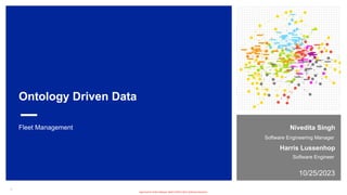 Ontology Driven Data for Fleet Management | PDF