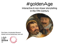 Northside festival presentation: #GoldenAge
