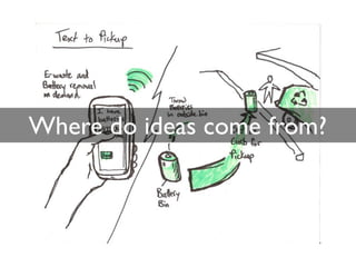 Where do ideas come from?
 