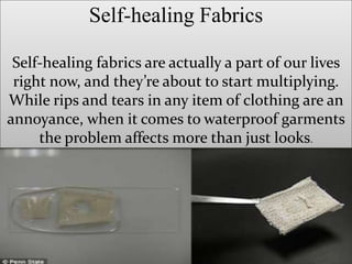 Textile Technological Innovation in Fashion. | PPTX