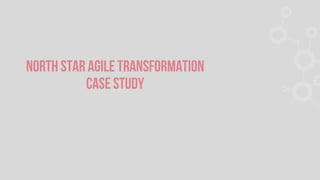 North star agile transformation
case study
 