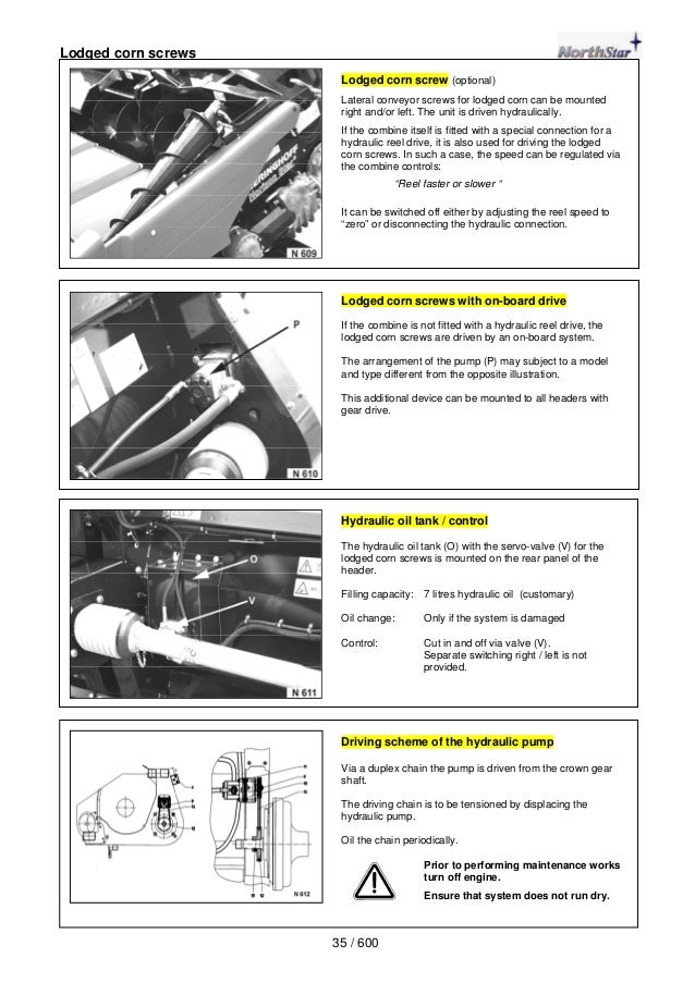Geringhoff North Star operating instructions manual