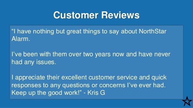 Northstar Alarm Reviews And Stories