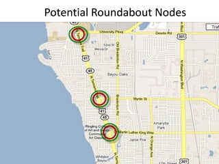 Potential Roundabout Nodes 
