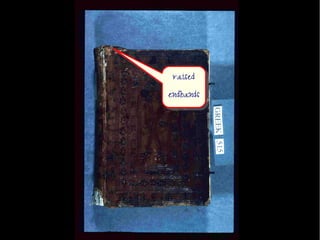 raised 
endbands 
raised 
endbands 
 