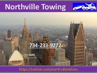 https://twitter.com/northvillemitow
Northville Towing
734-233-9272
 