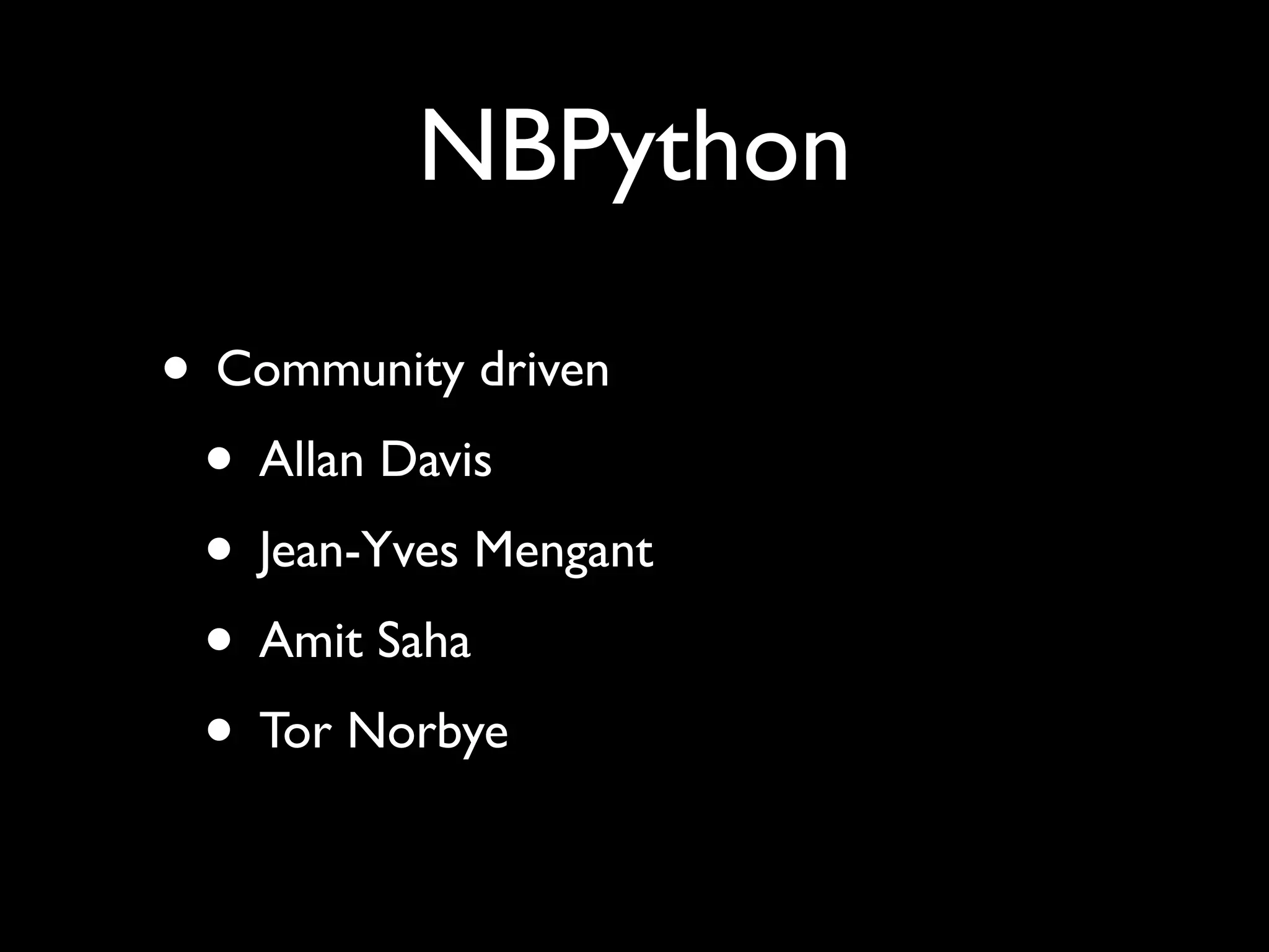 Northwest Python Day 2009