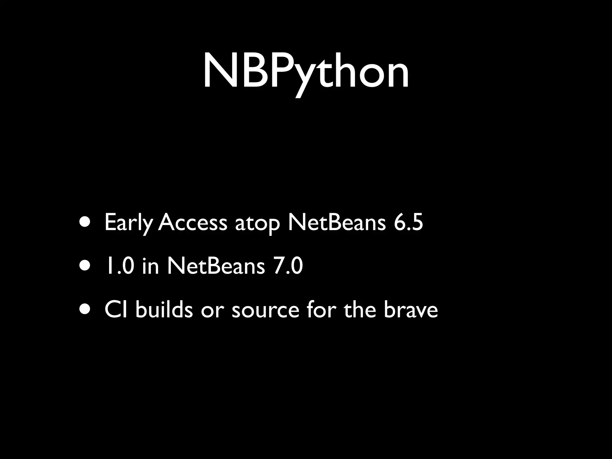 Northwest Python Day 2009