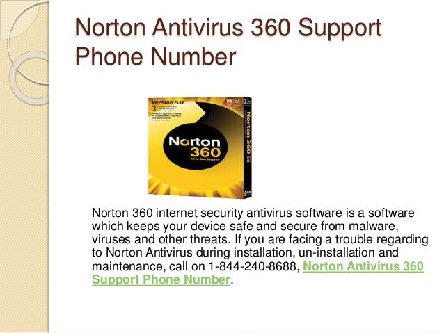 Norton Antivirus 360 Tech Support Number 1-8442408688