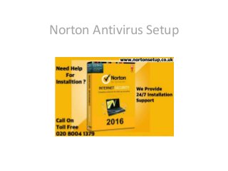 Norton Antivirus Setup
 