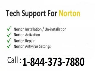 Norton Antivirus Tech Support Number (1-844-373-7880)