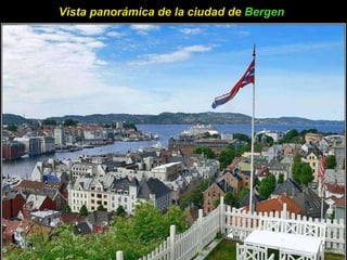 Vista panorámica de la ciudad de  Bergen   