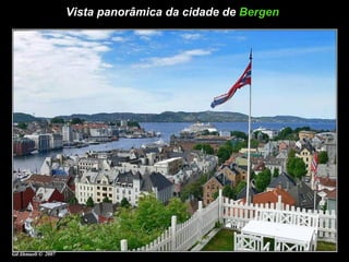 Vista panorâmica da cidade de  Bergen   