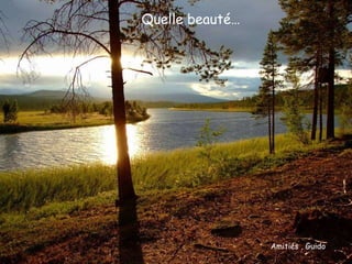 Quelle beauté… Amitiés , Guido 