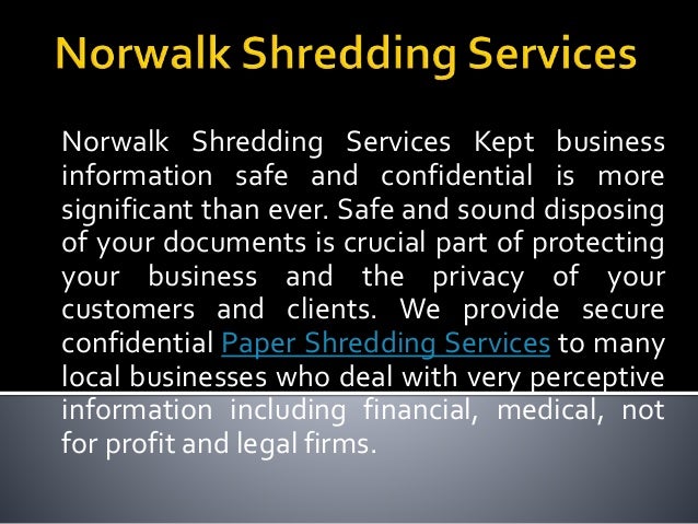How do you find local paper shredding services?