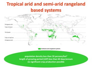 Promoting carbon sequestration and payment for ecosystem service schemes:The case for rangelands