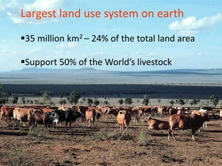 Promoting carbon sequestration and payment for ecosystem service schemes:The case for rangelands