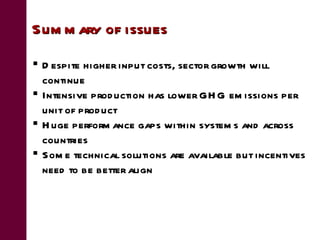 Meeting the rising demand for Animal Source Foods: Implications for land use and natural resource in the developing world