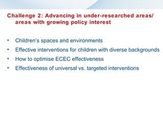 10th Meeting of the OECD Network on ECEC: Focus on “Research” from ...