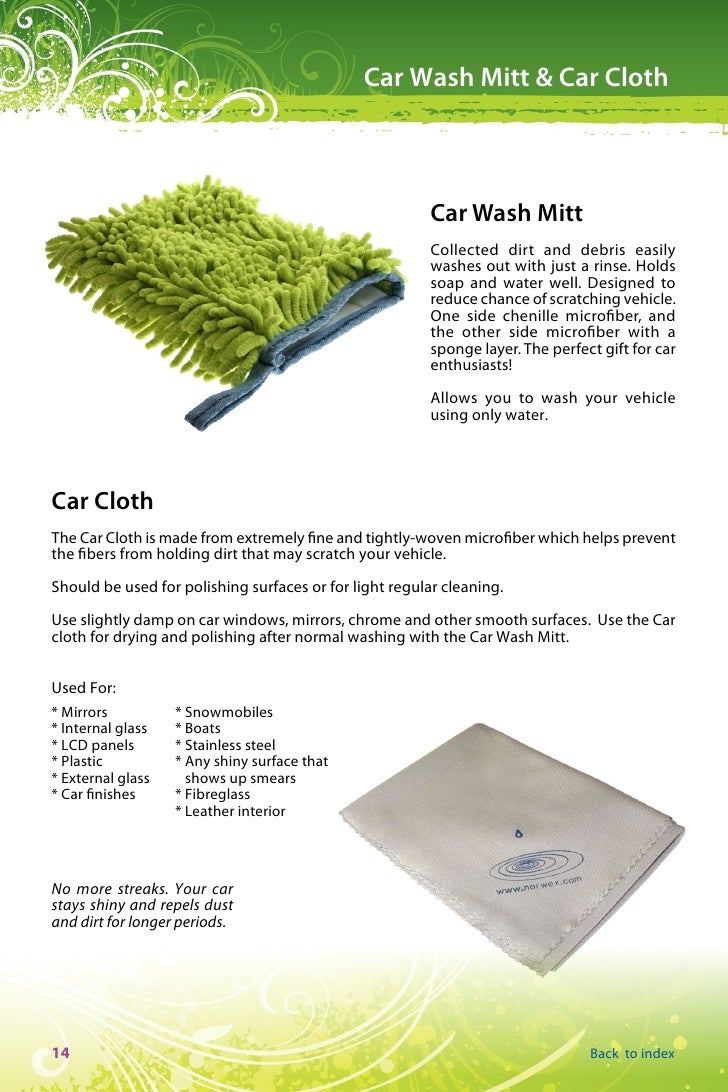 Norwex Car Wash Mitt Instructions Norwex Car Wash Mitt Instructions