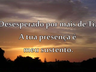 Nos braços do pai - Diante do Trono