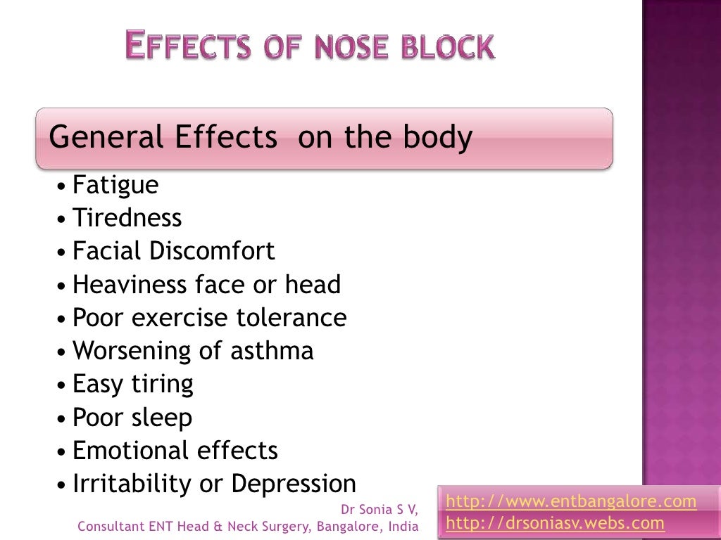 Nose block Causes,CuresENT Doctor Bangalore