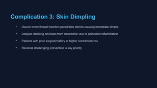 Dimple Thread Nose Thread Rhinoplasty_ Complications & Prevention (1).pptx