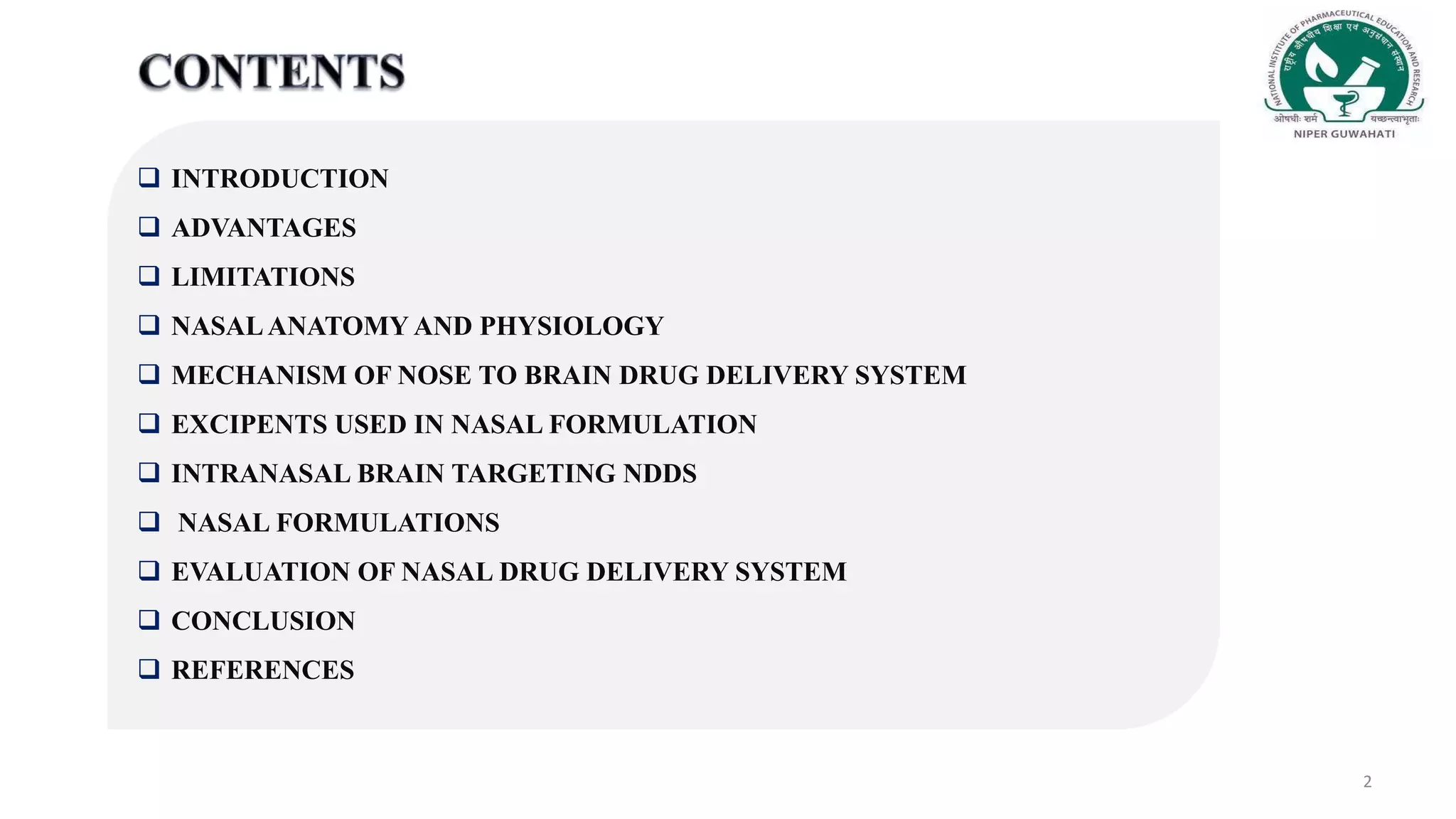 Nose to Brain Targeted Drug Delivery.pptx