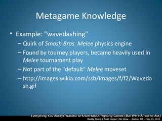 Melee Examples Everything You Always Wanted to Know About Fighting Games (But Were ...