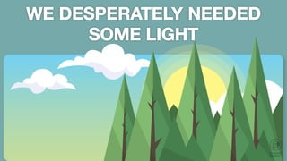 NOT ABLE TO
SEE ANYTHING
 