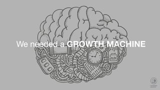 We needed a structure
We needed a process
to provide us the tactics
 