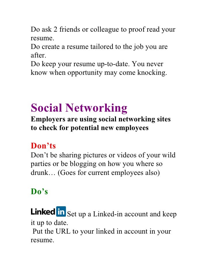 how to read a resumes
