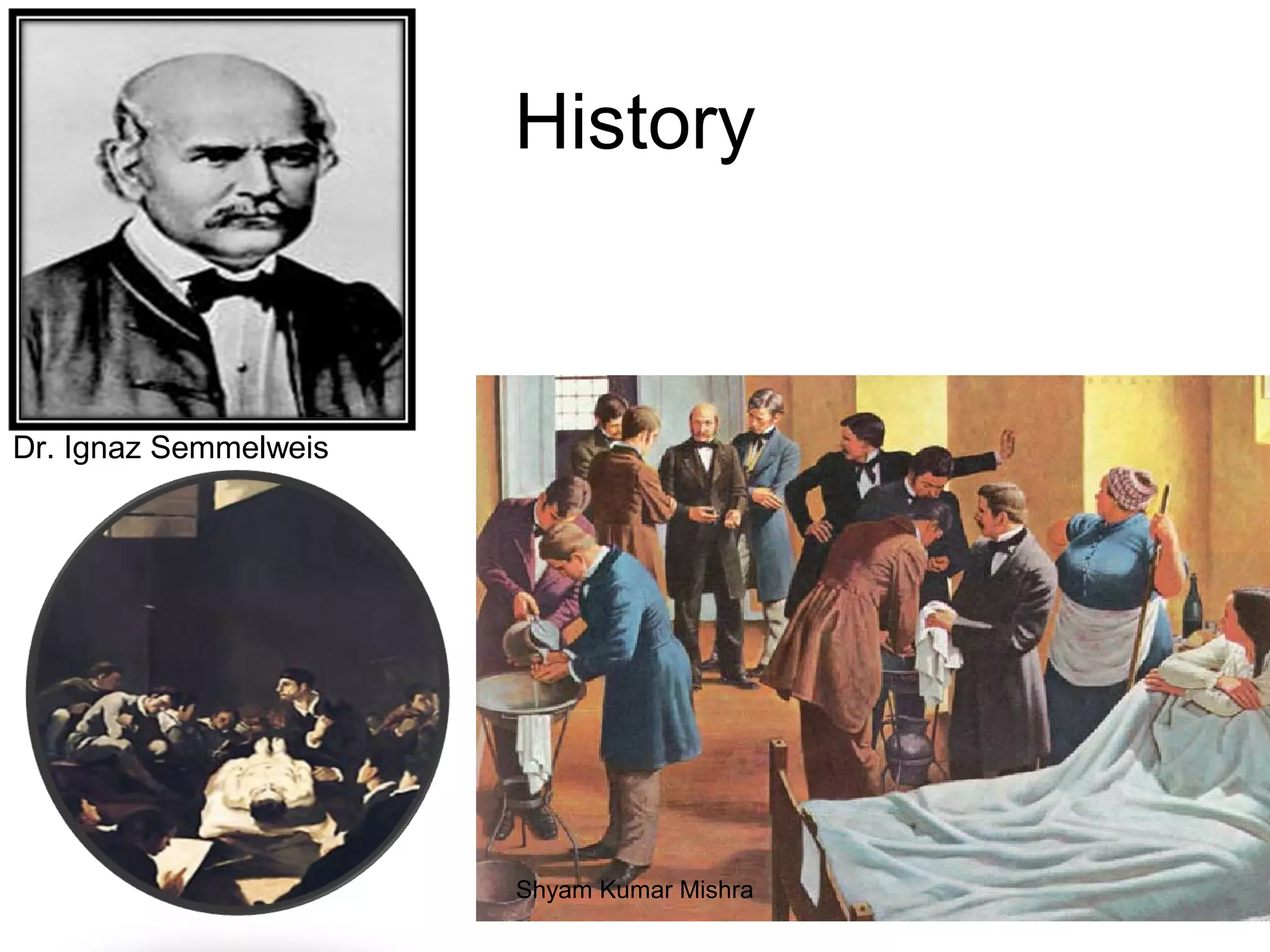 History
Dr. Ignaz Semmelweis
Shyam Kumar Mishra