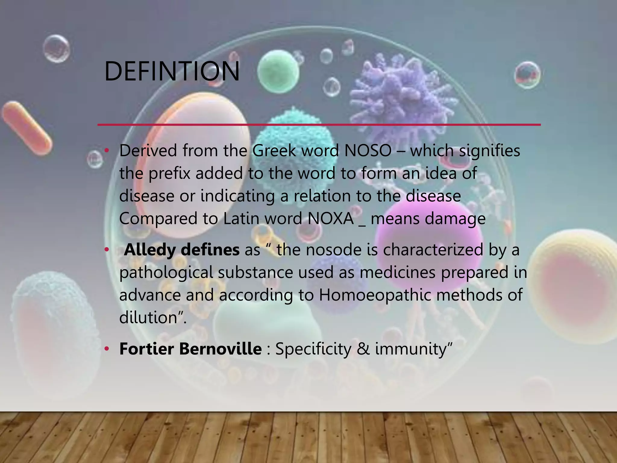 Nosodes in Homeopathy.pptx